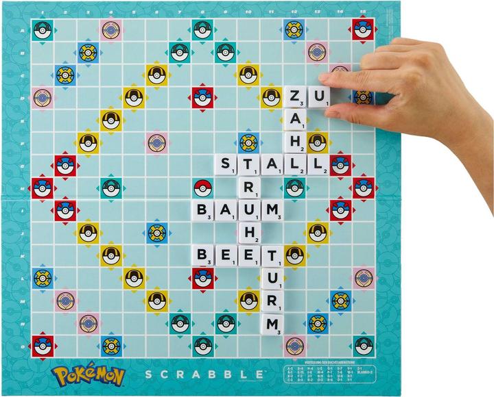 Actual product image Mattel Scrabble Pokemon (French, 2 - 4 Players)