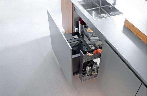 Produktbild Peka Metall Abfall-Auszugsystem PEKA Oeko Complet Aqua L (40 l)