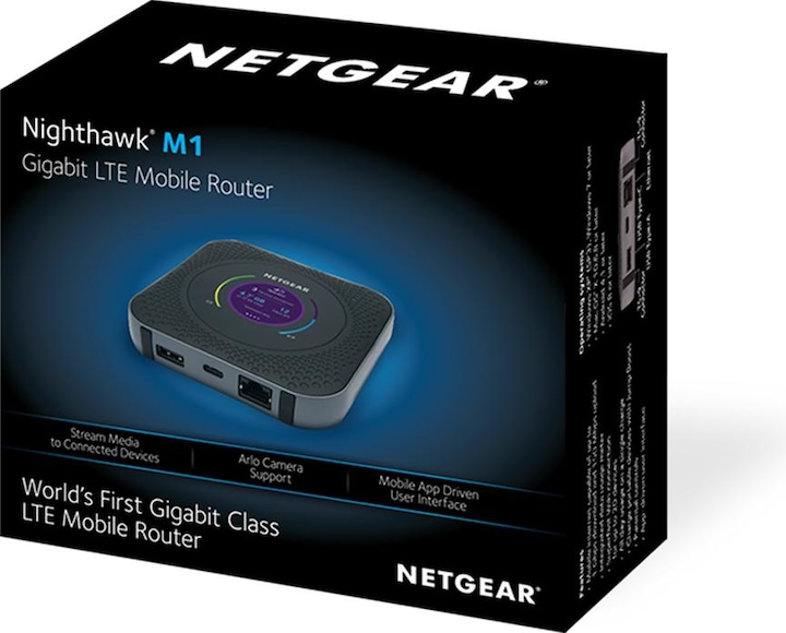 Actual product image Netgear Hotspot Nighthawk M1