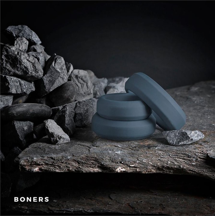 Actual product image Boners Wide Cockring Set (4 cm)
