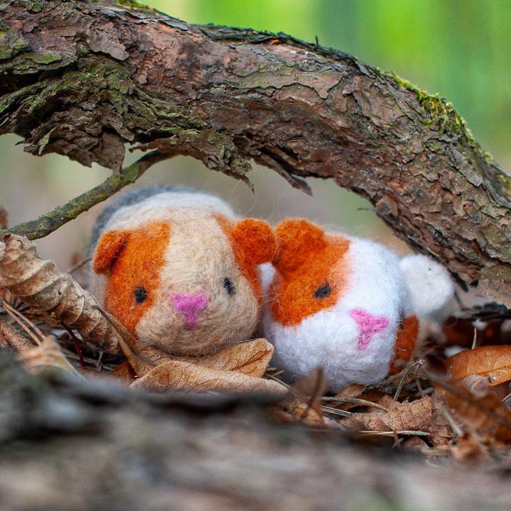 Produktbild Agna Wool Meerschweinchen - Bastelset Filz