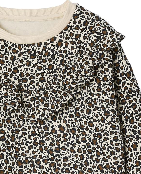 Image du produit Vertbaudet Mädchen Kleid aus weicher Sweatware mit Recycling-Polyester (110)