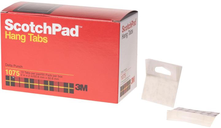 Produktbild 3M Scotch Hang Tabs mit Delta-Lochung (0.05 mm)