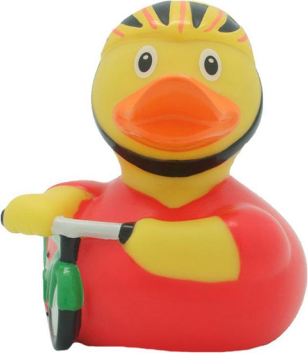 Sombo Badeente Radfahrer