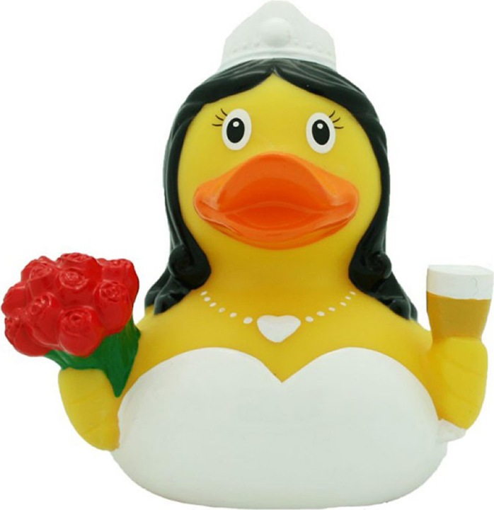 Image du produit Sombo la mariée au canard en caoutchouc