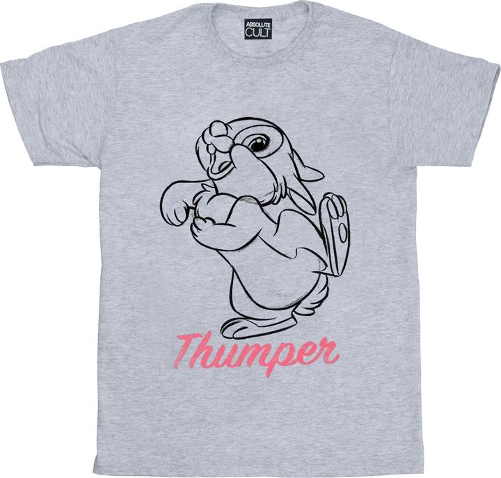 Produktbild Disney Bambi Thumper Line Drawing TShirt Mädchen (140, 146)