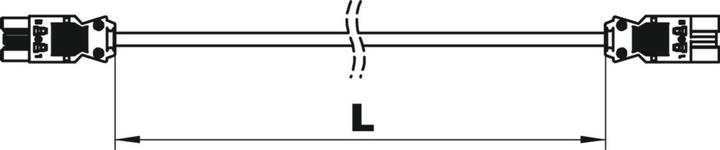 Produktbild OBO Bettermann Verlängerungsleitung (3 m, GST18)