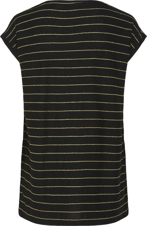 Actual product image Pieces Pcbillo Tee Lurex Stripes Noos Bc (XL)
