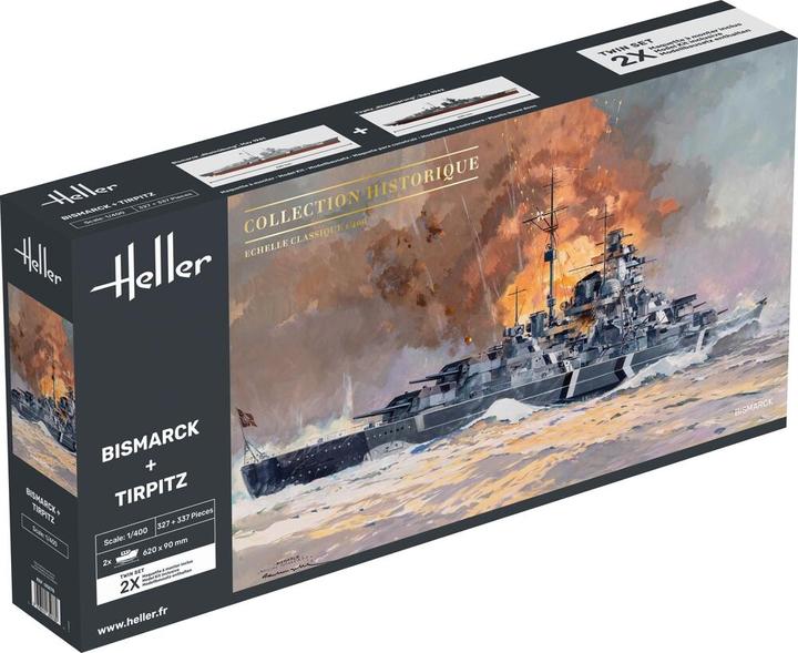 Image du produit Heller Bismarck + Tirpitz TWINSET