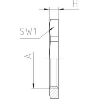 Thumbnail - Jacob, Muttern + Unterlegscheiben, Gegenmutter (M32)