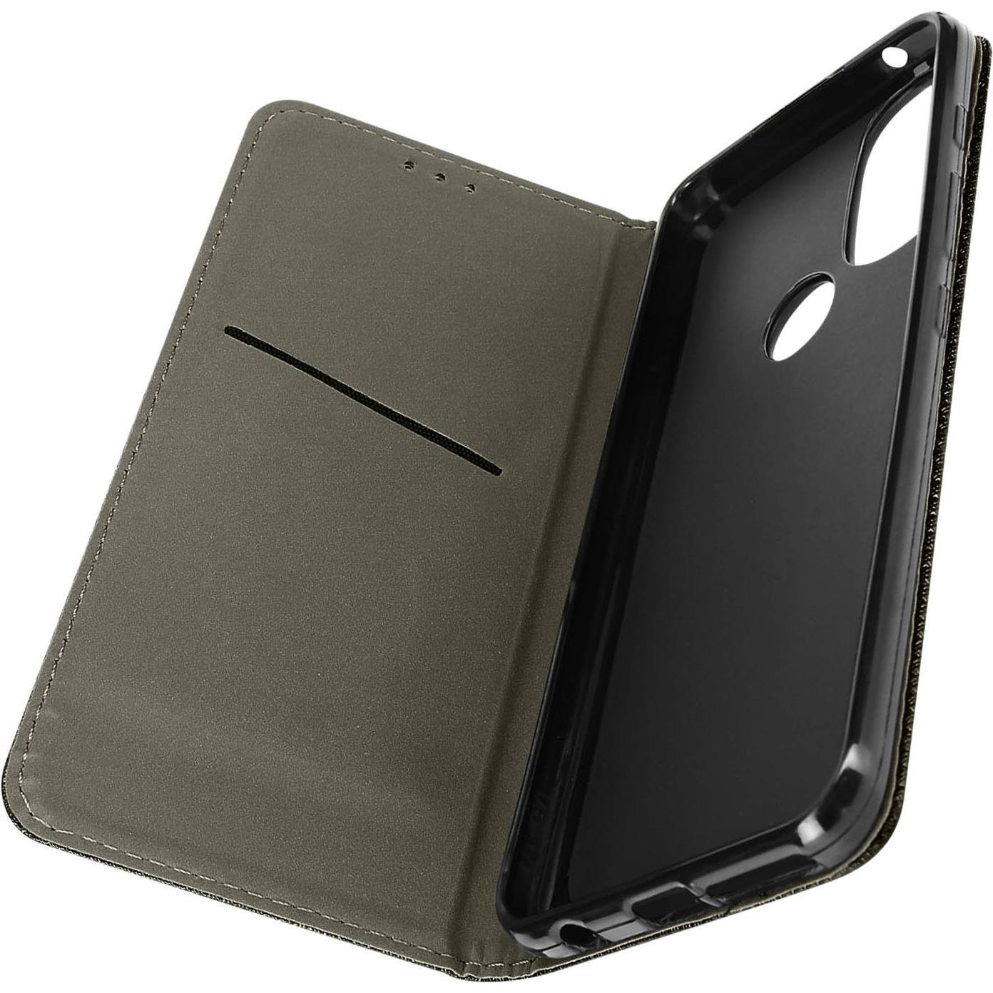 Avizar Smart Series (Motorola Moto G71 5G), Smartphone Hülle, Schwarz