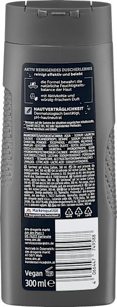 Immagine prodotto dm Balea MEN Gel doccia al carbone attivo (300 ml)
