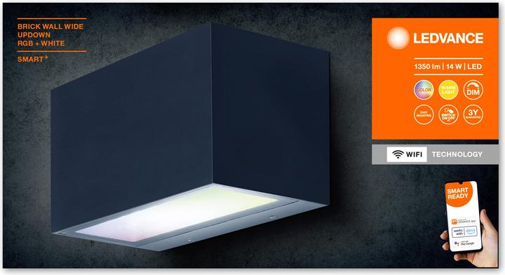 Image du produit Ledvance Brique Smart (600 lm, IP44)