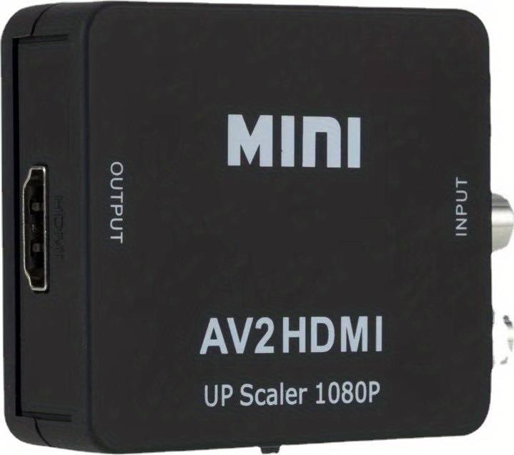 Actual product image PhoneLook Mini adaptateur Cinch RCA AV vers HDMI 1080P Convertisseur pour TV / PC / console de jeux (Accessories)
