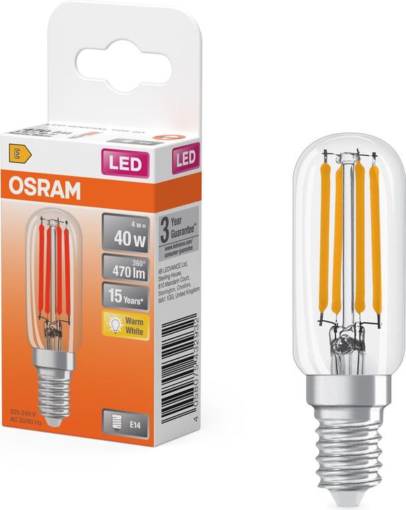 Actual product image Osram LED Special T26 (E14, 4 W, 470 lm, 1 x, E)