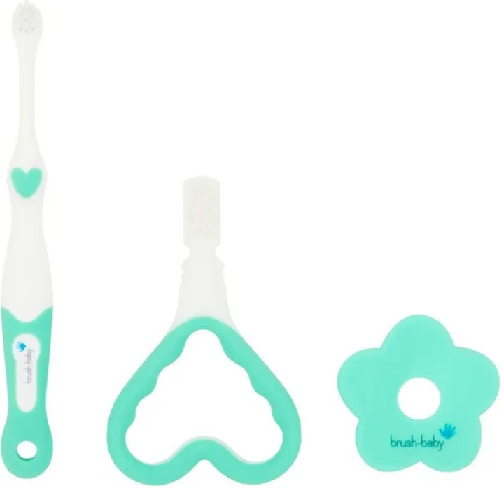 Actual product image Brush-Baby Toothbrush and teething aid (Soft, 2 x)