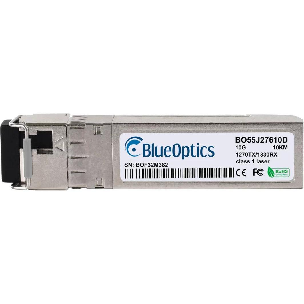 BlueOptics Kompatibler Calix 100-01512-BXU-10  BO55J27610D SFP+ Bidi Transceiver, LC-Simplex, 10GBASE-BX-U, Si, Transcei...
