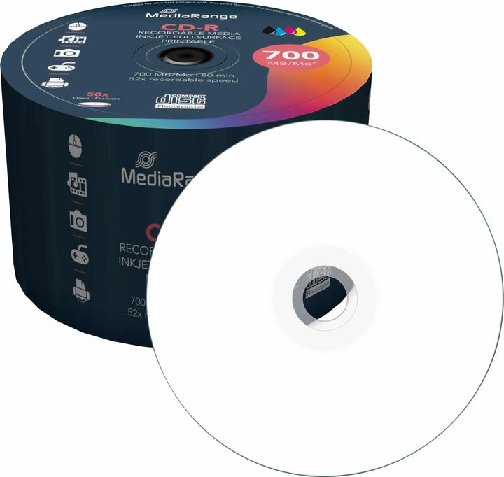 Image du produit MediaRange Cd-R (50x)