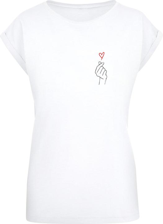 Immagine prodotto Merchcode Maglietta con spalla estesa K Heart da donna - 113383 (4XL)