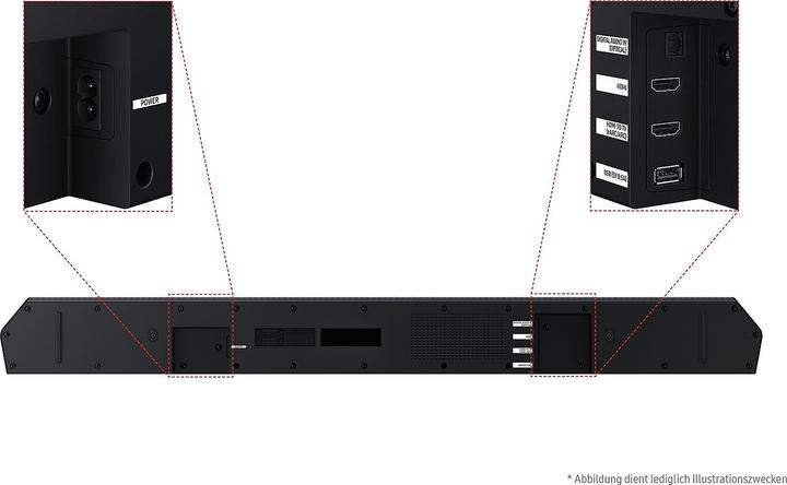Produktbild Samsung Soundbar HW-Q610GF/ZG (3.1.2 Kanal)
