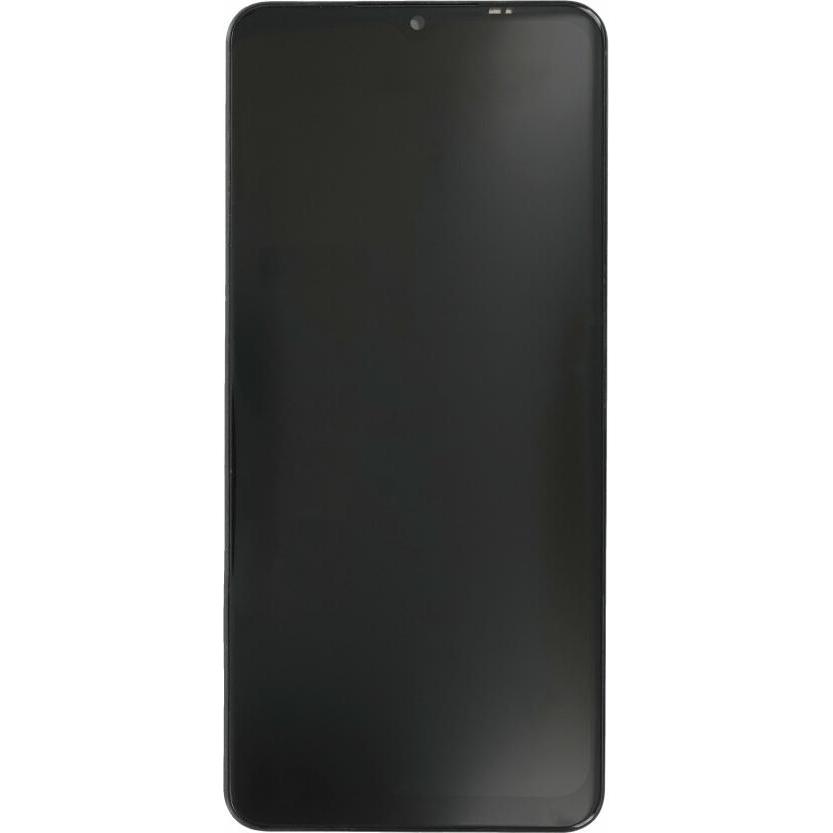 OEM Display-Einheit + Rahmen für Samsung A125 Galaxy A12 (Display, Galaxy A12), Mobilgerät Ersatzteile