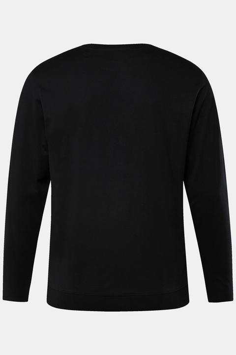 Produktbild Men+ Langarmshirt, Basic, Bauchfit, Rundhals (L)