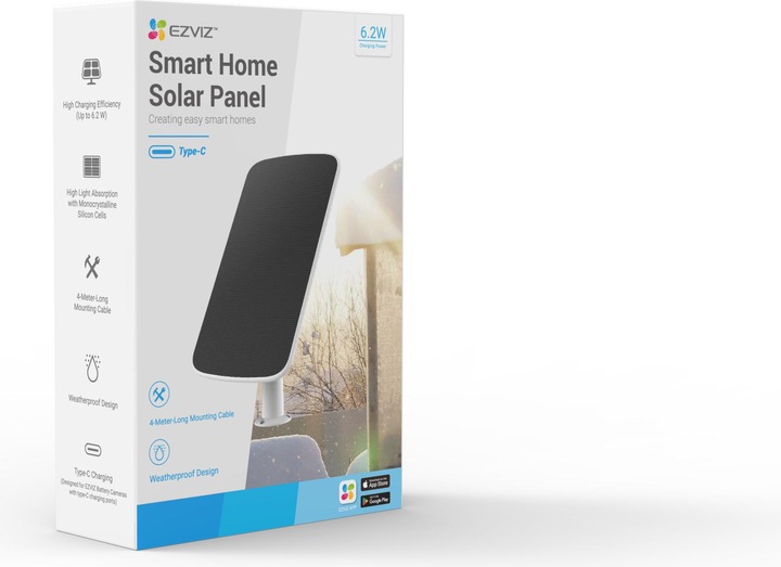 Actual product image EZVIZ Solar panel-E (Solar panel)