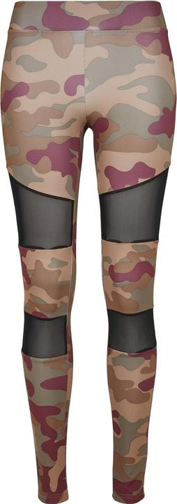 Actual product image Urban Classics Ladies Camo Tech Mesh Leggings (XS)