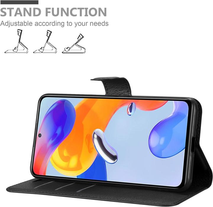 Actual product image Cadorabo Book Stand Case for Xiaomi RedMi NOTE 11 PRO 4G / 5G