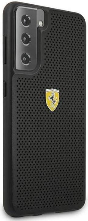 Produktbild Ferrari FESPEHCS21MBK S21+ G996 czarny/black hardcase On Track Perforated (Samsung Galaxy S21+)