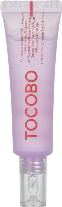 Immagine prodotto Tocobo Crema gel occhi illuminante al collagene 1,73 oz 49g Acqua di quarzo Estratto di acqua di lavanda (Gel per la cura degli occhi, 30 ml, Notte)