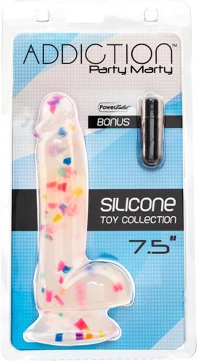 Immagine prodotto Naked Addiction Partito Marty Coriandoli Dildo 19 cm