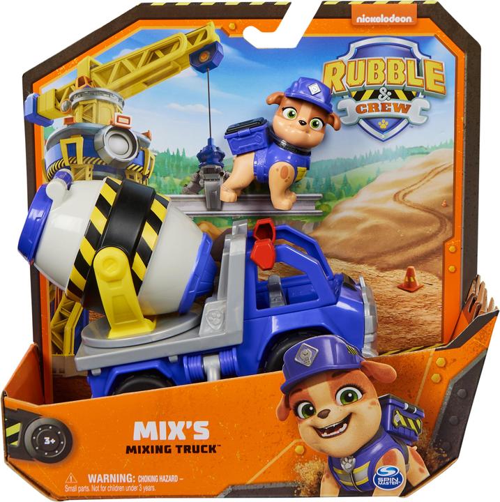 Spin Master Paw Patrol Rubble And Crew Basic Vehicles Mix