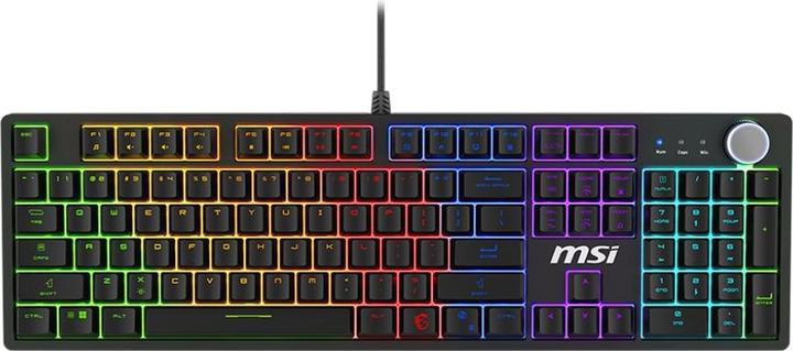 MSI Forge GK320 RED US-Tastatur (US, Cable)