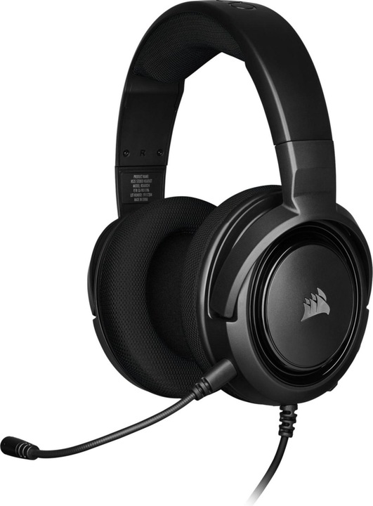 Produktbild Corsair HS35 SURROUND v2 Headset Wired Head-band Gaming Black (Kabelgebunden)
