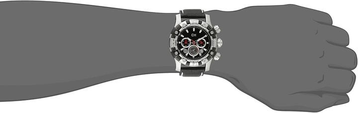 Actual product image Carlo Monti XL Arezzo Chronograph Calendar Date Quartz (Chronograph)