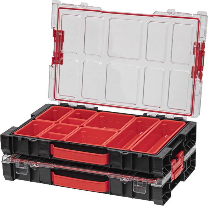 Actual product image Qbrick System 3x PRO 100 Organiser 452 x 296 x 79 mm 5 l stackable IP54