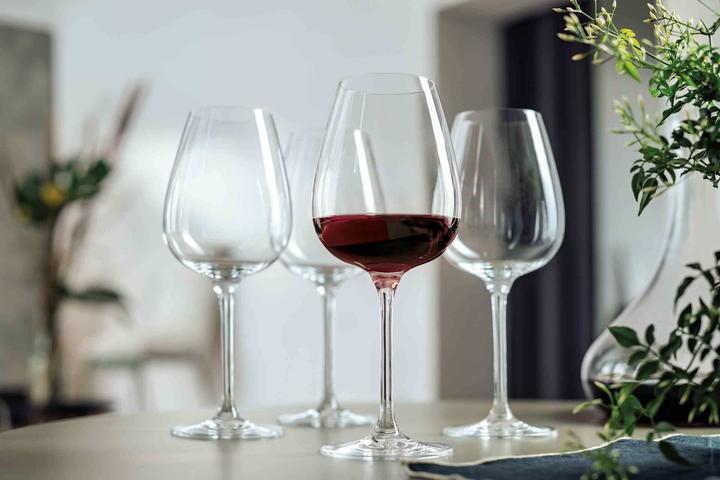 Produktbild Villeroy & Boch Rotweinglas, 4 Stück Purismo Wine (20 cl, 4 Gläser, Rotweingläser)