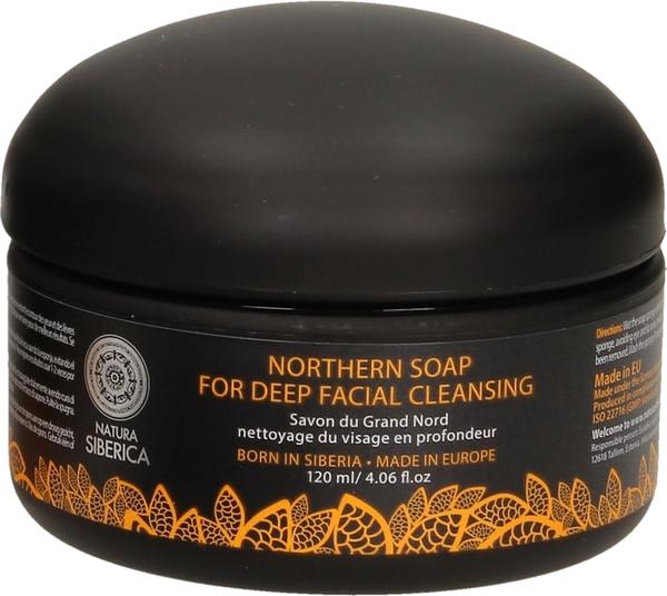 Immagine prodotto Natura Siberica Sapone del Nord per la pulizia profonda del viso (Salviette detergenti per il viso, 120 ml)