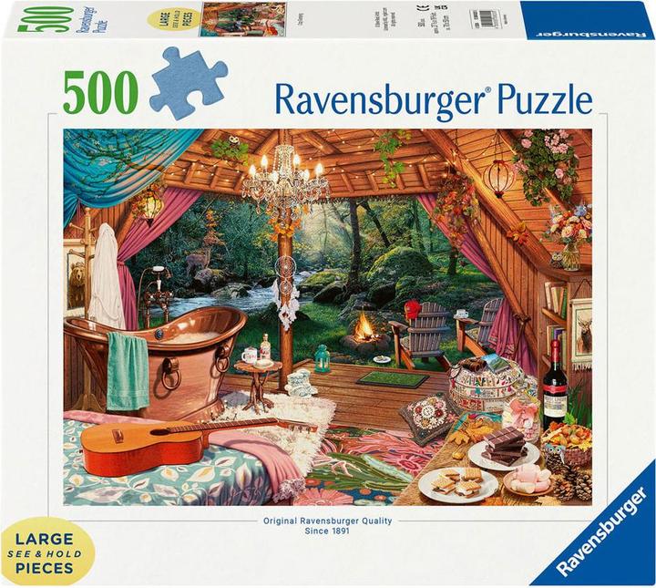 Produktbild Ravensburger Puzzle Cosy Camping, 500 Teile. (500 Teile)