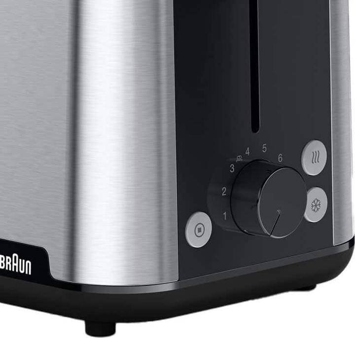 Actual product image Braun Toaster HT 1510 BK 2 slices