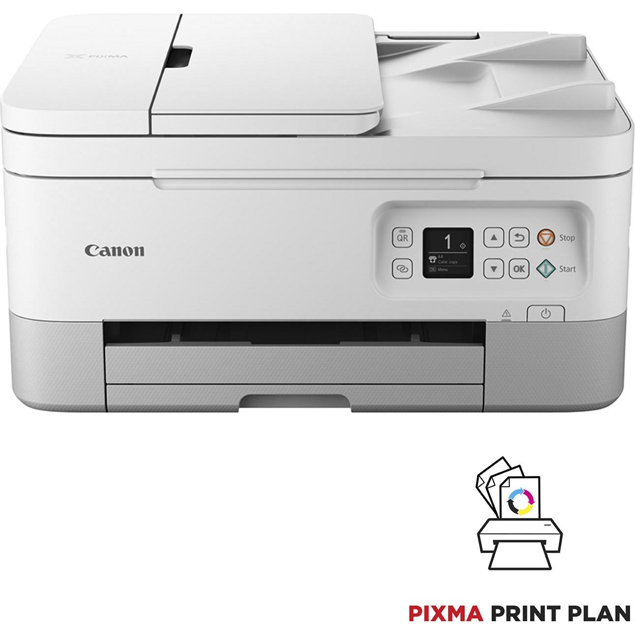 Canon PIXMA TS7451i (Tintenpatrone, Farbe), Drucker, Weiss