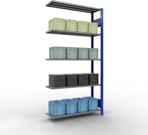 Image du produit Schulte Lagertechnik Système enfichable Élément suivant MULTIplus150 avec traverse de longueur