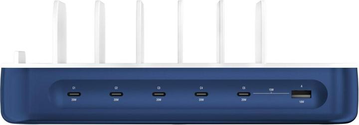 Image du produit 4smarts Ladestation Team 100W 5C/1A inkl. 6 Kabel (100 W)