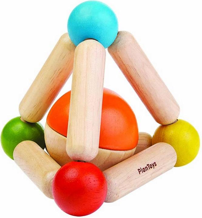 Produktbild Plantoys Dreieck Greifling mit Sound-Ball