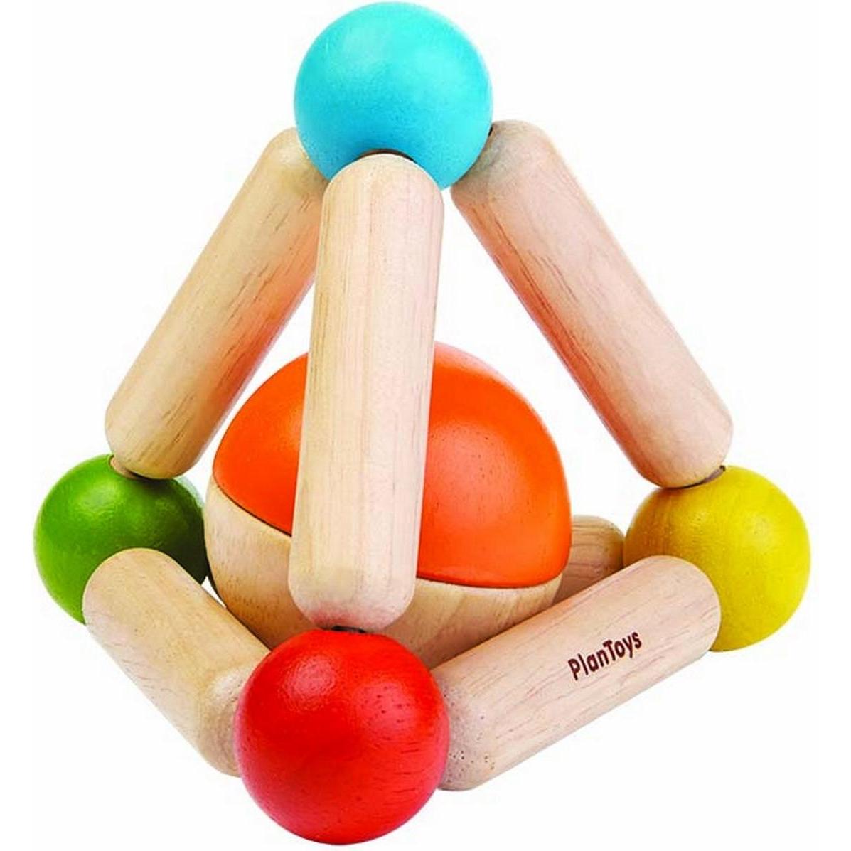 Plantoys Dreieck Greifling mit Sound-Ball (05244)