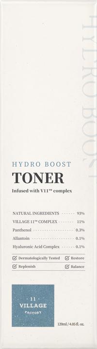 Immagine prodotto Village 11 Factory Tonico Hydro boost (Tonico per il viso, 120 ml)