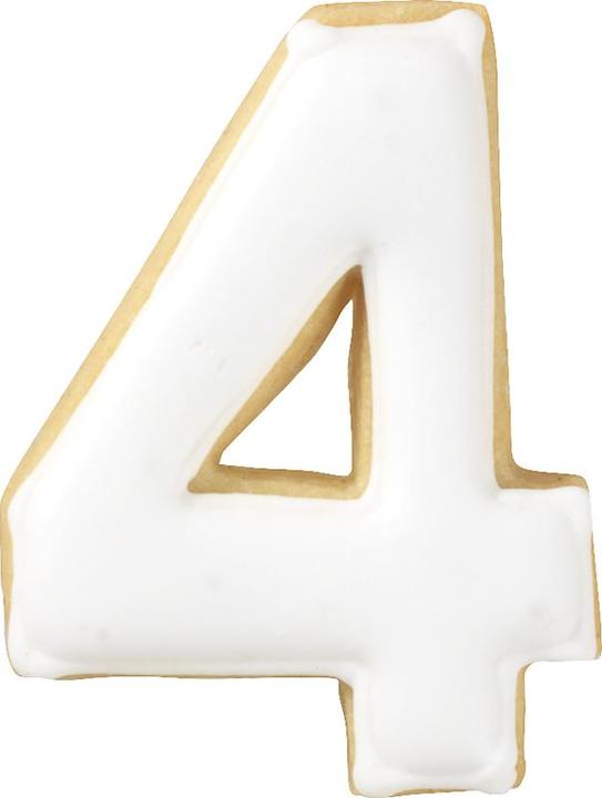 Produktbild Birkmann Zahl 4 6cm