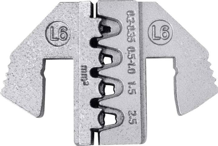 Produktbild Toolcraft TO-9627234 Crimpeinsatz MCP 2.8 Kontakt, JPT Flachkontakt, Sensorseri (50.70 mm)