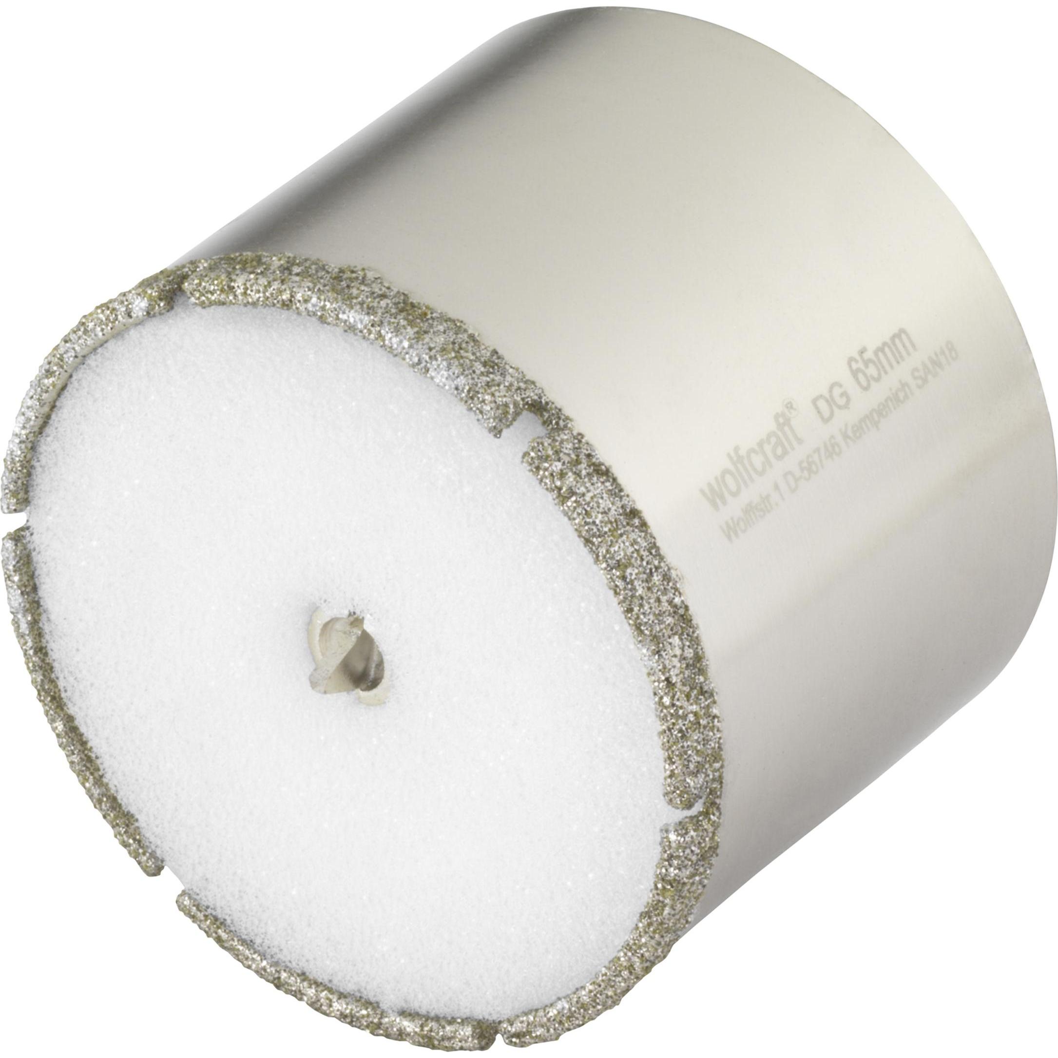 wolfcraft, Lochsäge, Diamant-Lochsäge Ceramic Ø 65mm (65 Millimeter)